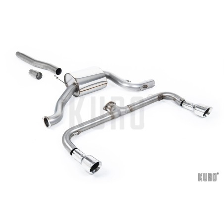 Milltek VW Scirocco 2.0 TSI Cat-back R-style