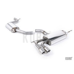 Milltek VW Scirocco 2.0 TSI Cat-back Resonated (EC)