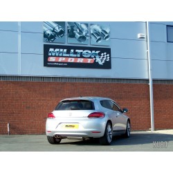 Milltek VW Scirocco 2.0 TSI Cat-back Resonated (EC)