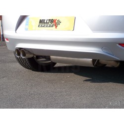 Milltek VW Scirocco 2.0 TSI Cat-back Resonated (EC)