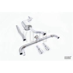 Milltek VW Scirocco R Cat-back Non-resonated