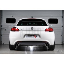 Milltek VW Scirocco R Cat-back Non-resonated