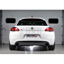 Milltek VW Scirocco R Cat-back Non-resonated