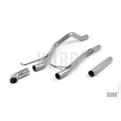 Milltek VW T5 2.0 TDI Long Cat-back Non-resonated
