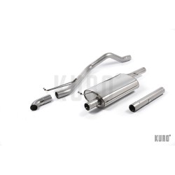 Milltek VW T5 2.0 TDI Long Cat-back Resonated