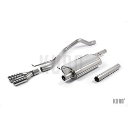 Milltek VW T5 2.0 TDI Long Cat-back Resonated