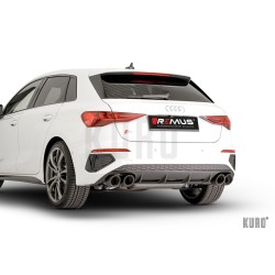 Remus Audi S3 8Y 2.0l TFSI GPF-Back Resonated RACING