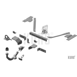 Brink hak holowniczy Volvo S40 2004-2012