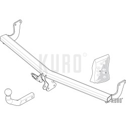 Brink hak holowniczy Citroen C3 II 2009-2016