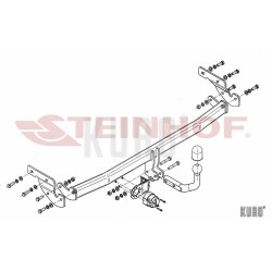 Steinhof hak holowniczy Hyundai i10 I 2008-2013