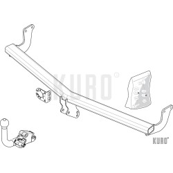 Brink hak holowniczy Citroen C3 II 2009-2016