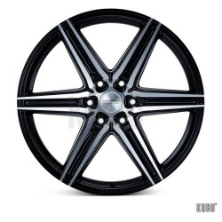 Vossen HF6-2 Satin Black Machined