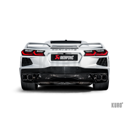 Akrapovič Chevrolet Corvette C8 Slip-on Line Titanium