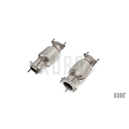 Akrapovič Chevrolet Corvette Stingray (C8) Link Pipe w Cat