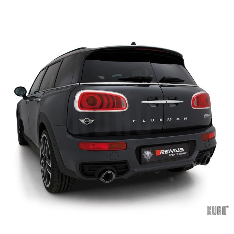 Remus MINI JCW Countryman F60 Cat-back Valved