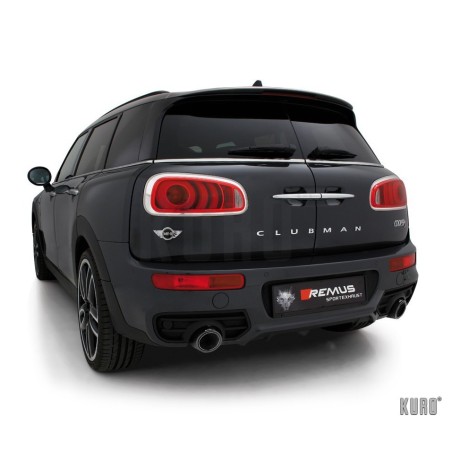 Remus MINI JCW Countryman F60 Cat-back Valved