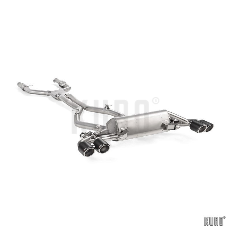 Akrapovič Alfa Romeo Giulia Quadrifoglio 2.9 V6 Bi-Turbo Evolution Line Titanium