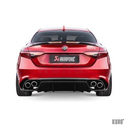 Akrapovič Alfa Romeo Giulia Quadrifoglio 2.9 V6 Bi-Turbo Evolution Line Titanium
