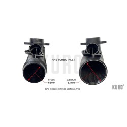Układ dolotowy Eventuri Carbon do BMW M2 G87