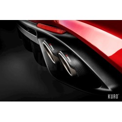 Akrapovič Alfa Romeo Giulia Quadrifoglio Slip-on Line Titanium