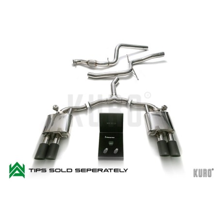 Armytrix Audi A4 B9 2.0 TFSI Quattro Cat-back