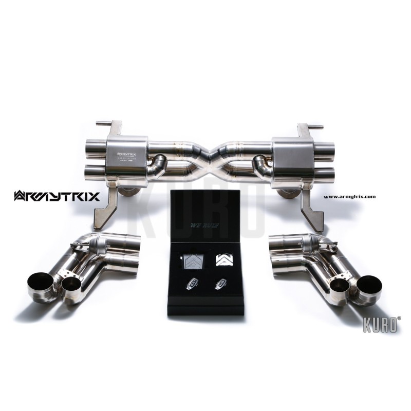 Armytrix Audi R8 MK2 4.2 FSI Cat-back