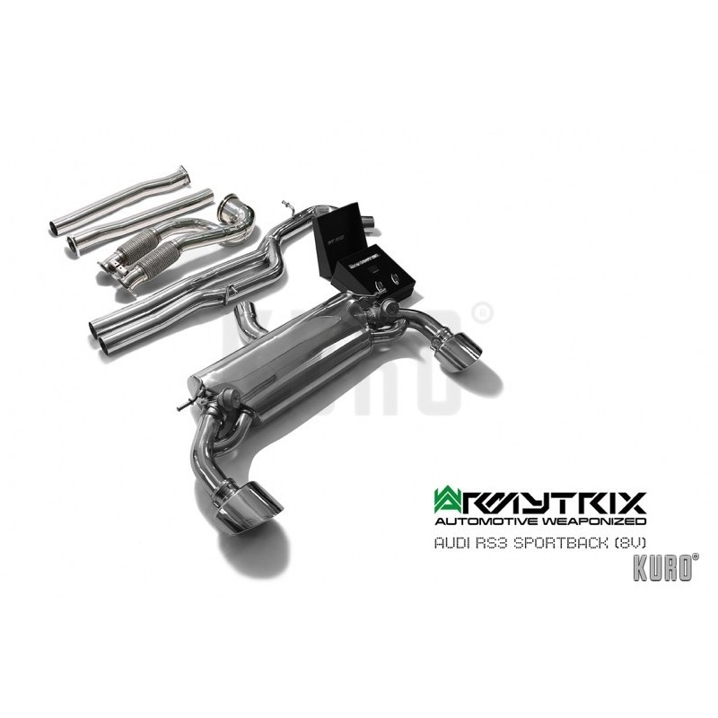 Armytrix Audi RS3 8V 2.5 TFSI Cat-back