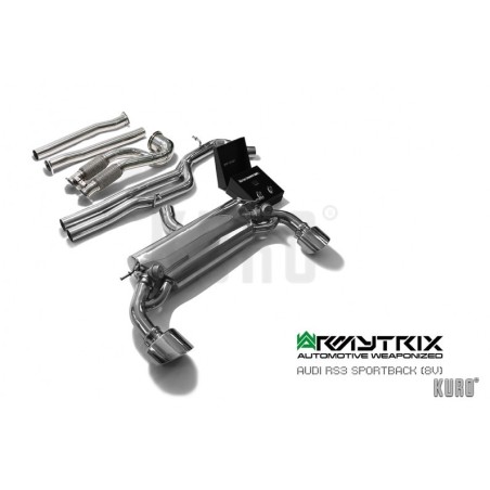 Armytrix Audi RS3 8V 2.5 TFSI Cat-back