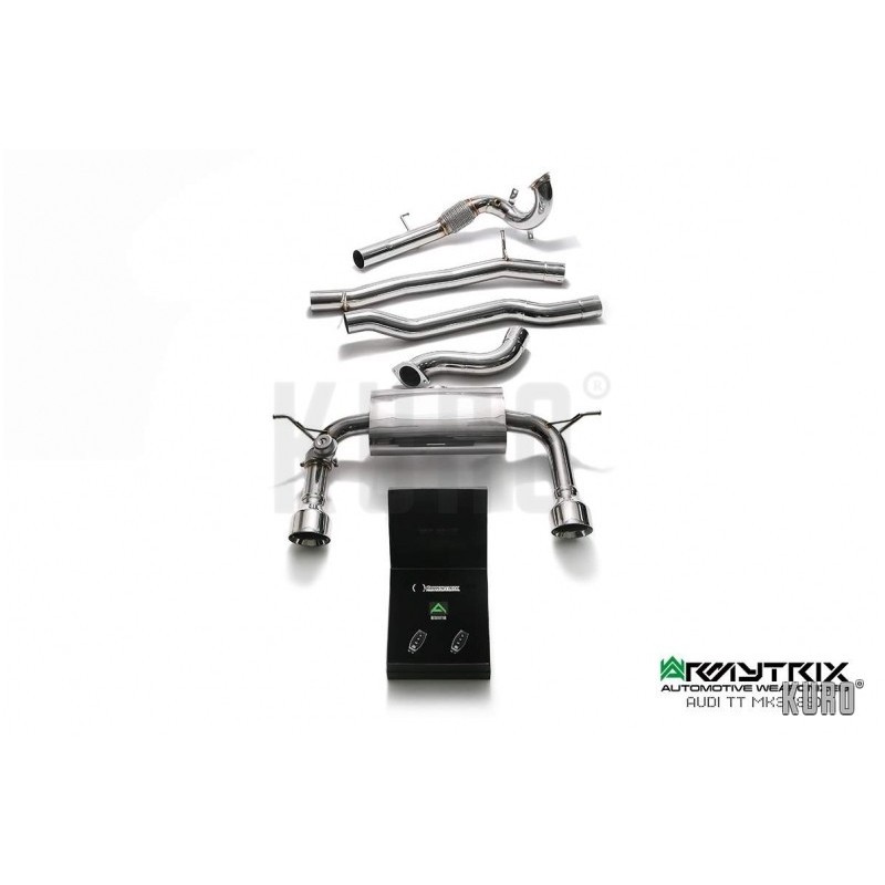 Armytrix Audi TT 8S MK3 2.0 TFSI Cat-back