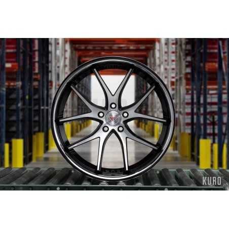 Ferrada FR2 Machine Black/Chrome Lip