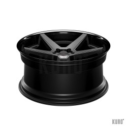 Ferrada FR3 Machine Black/Chrome Lip