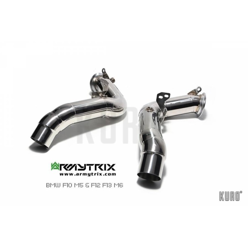 Armytrix BMW M5 F10 & M6 F12 / F13 Downpipe de-cat