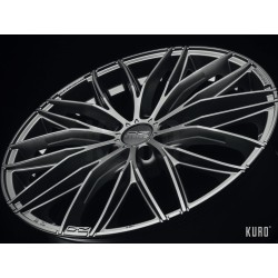 OZ Italia 150 5H Matt Dark Graphite/Diamond Cut