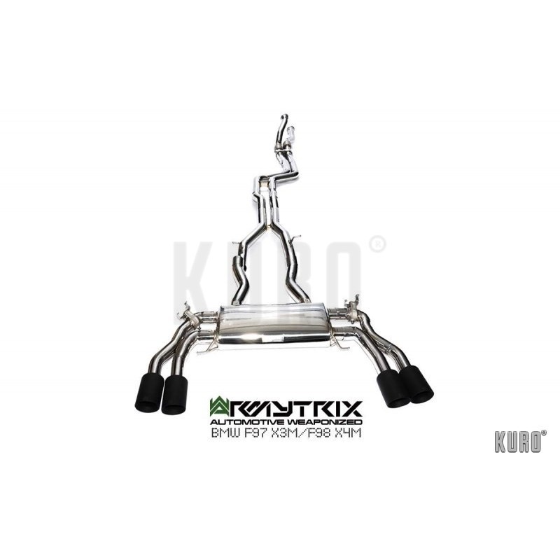 Armytrix BMW X3M & X4M F97 & F98 Cat-back