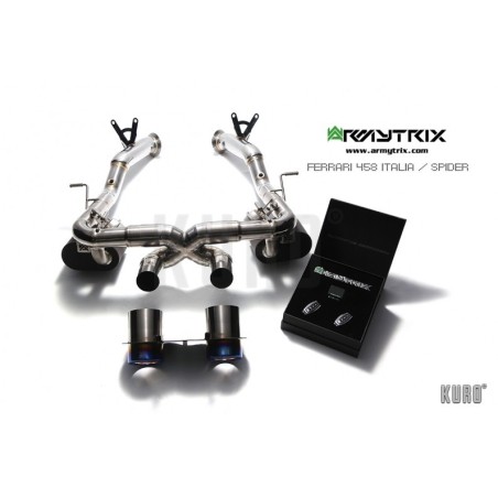 Armytrix Ferrari 458 Italia/Spider Cat-back