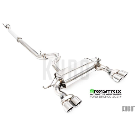 Armytrix Ford Bronco 2.7L 2021+ Cat-back