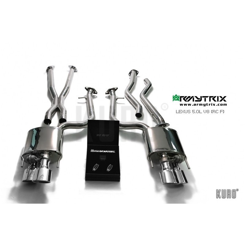 Armytrix Lexus RC F Cat-back