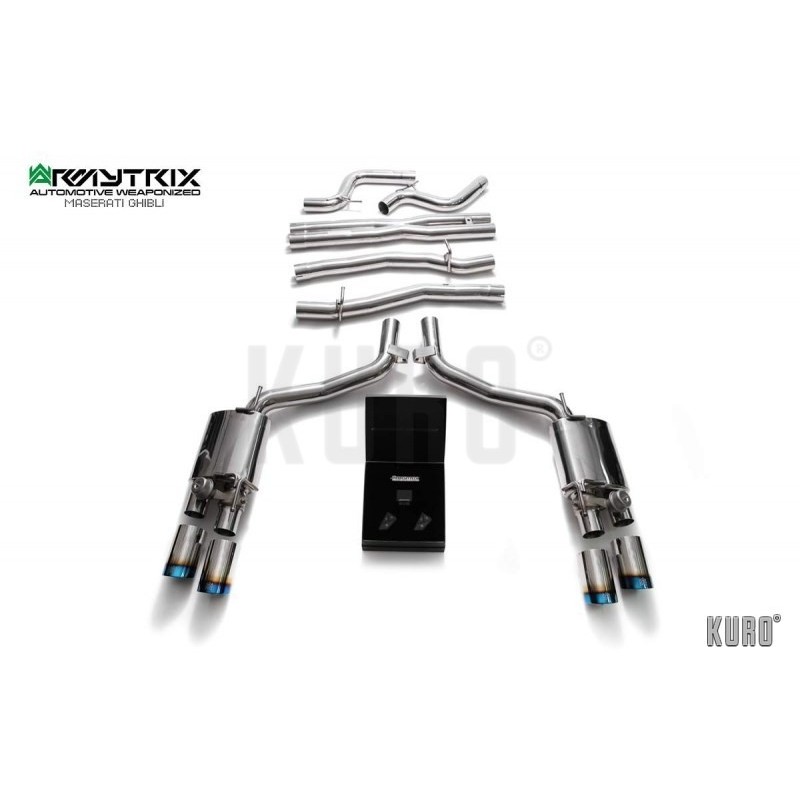 Armytrix Maserati Ghibli SQ4 Cat-back