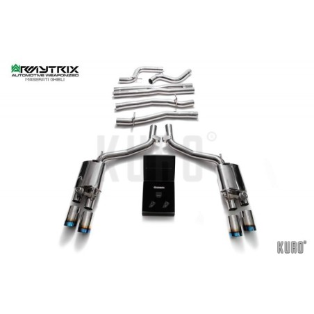 Armytrix Maserati Ghibli SQ4 Cat-back