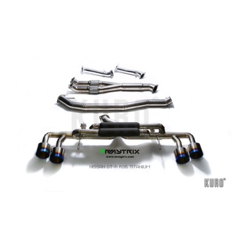 Armytrix Nissan GT-R Cat-back Titanium