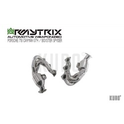 Armytrix Porsche 718 Boxster Spyder GT4 Cat-back