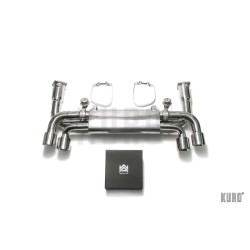 Armytrix Porsche 911 Carrera 991.2 S /4 /4S /GTS Turbo-back Quad Tips