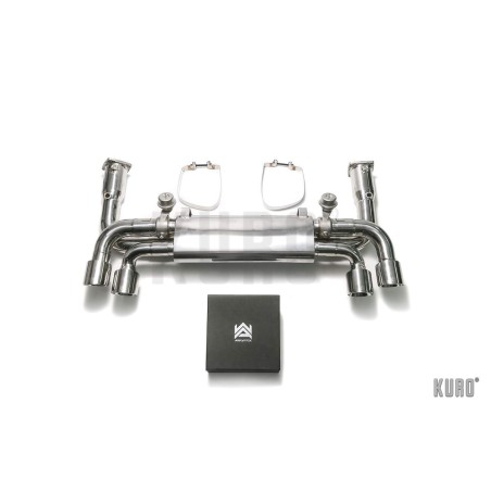 Armytrix Porsche 911 Carrera 991.2 S /4 /4S /GTS Turbo-back Quad Tips