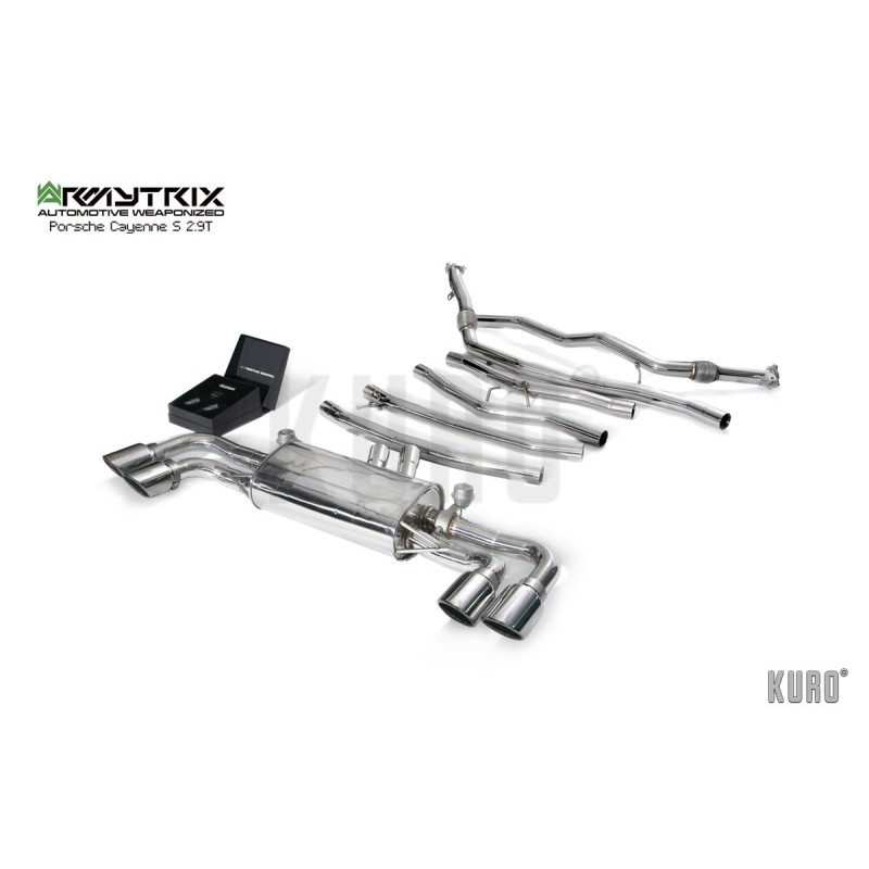 Armytrix Porsche Cayenne E3 2.9L S Cat-back