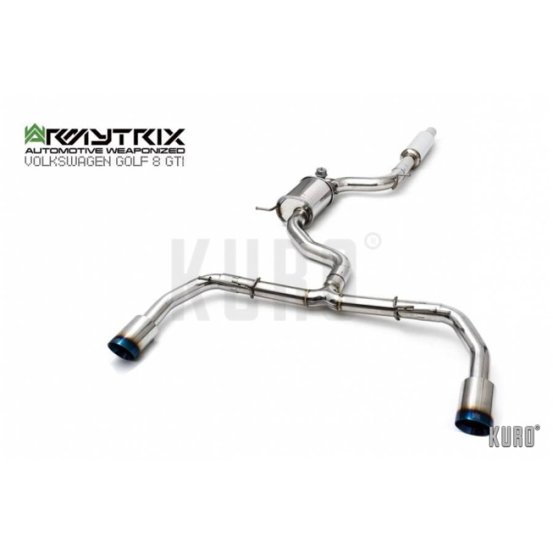 Armytrix VW Golf 8 GTI Cat-back