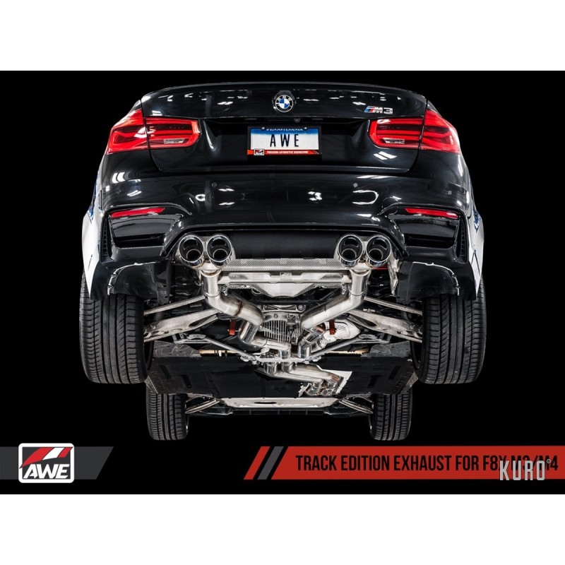 AWE BMW M3/M4 F80/F82 Non-Resonated Track Edition