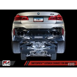 AWE BMW M5 F90 Cat-back SwitchPath