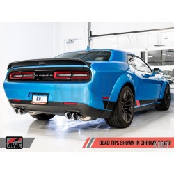 AWE Dodge Challenger 15+ SRT Hellcat 6.2L SC Non-resonated Touring Edition