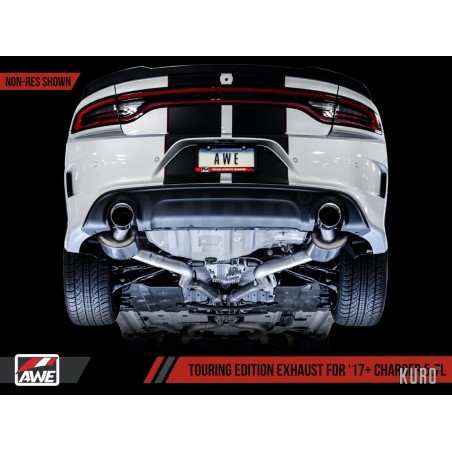 AWE Dodge Charger 17+ 5.7L Non-resonated Touring Edition