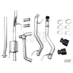 AWE Ford F150 TREMOR 2021+ 0FG Non-Resonated Cat-back